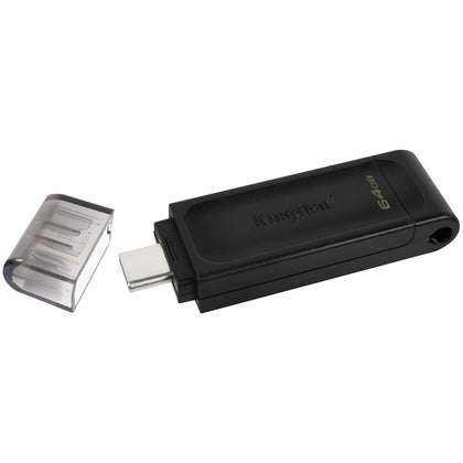USB 64GB USB-C 3.2 Kingston DataTraveler 70