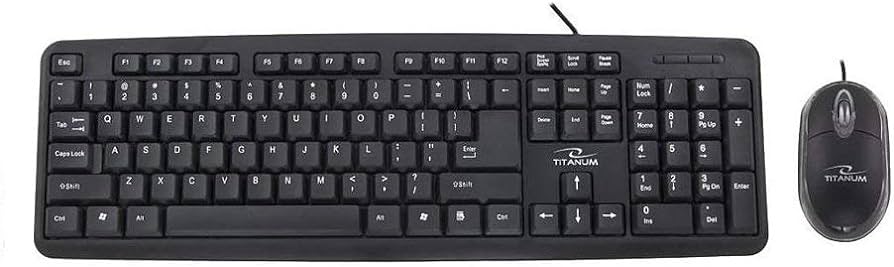 SET TASTIERE + MAUS wired Esperanza TK106