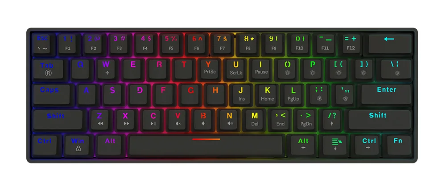 TASTIERE Mechanical BLACKOUT X2 OUTEMU Blue