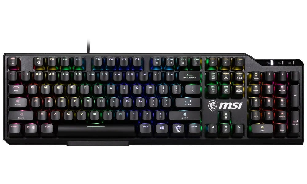 TASTIERE MSI GAMING BLACK VIGOR GK41 LR US RGB