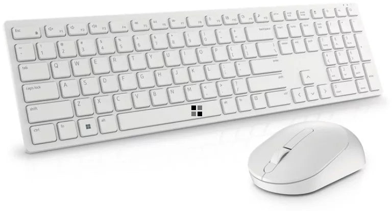 SET TASTIERE + MAUS WIRELEES Dell Pro KM5221W - US- White
