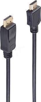 KABULL DisplayPort 1.2 > HDMI (ST-ST) 3m Adapterkabel 4K