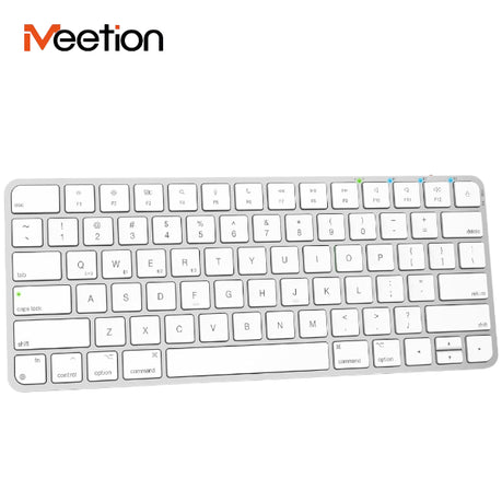 TASTIERE MEETION iKEY K210 WHITE WIRELLESS&BLUETOOTH