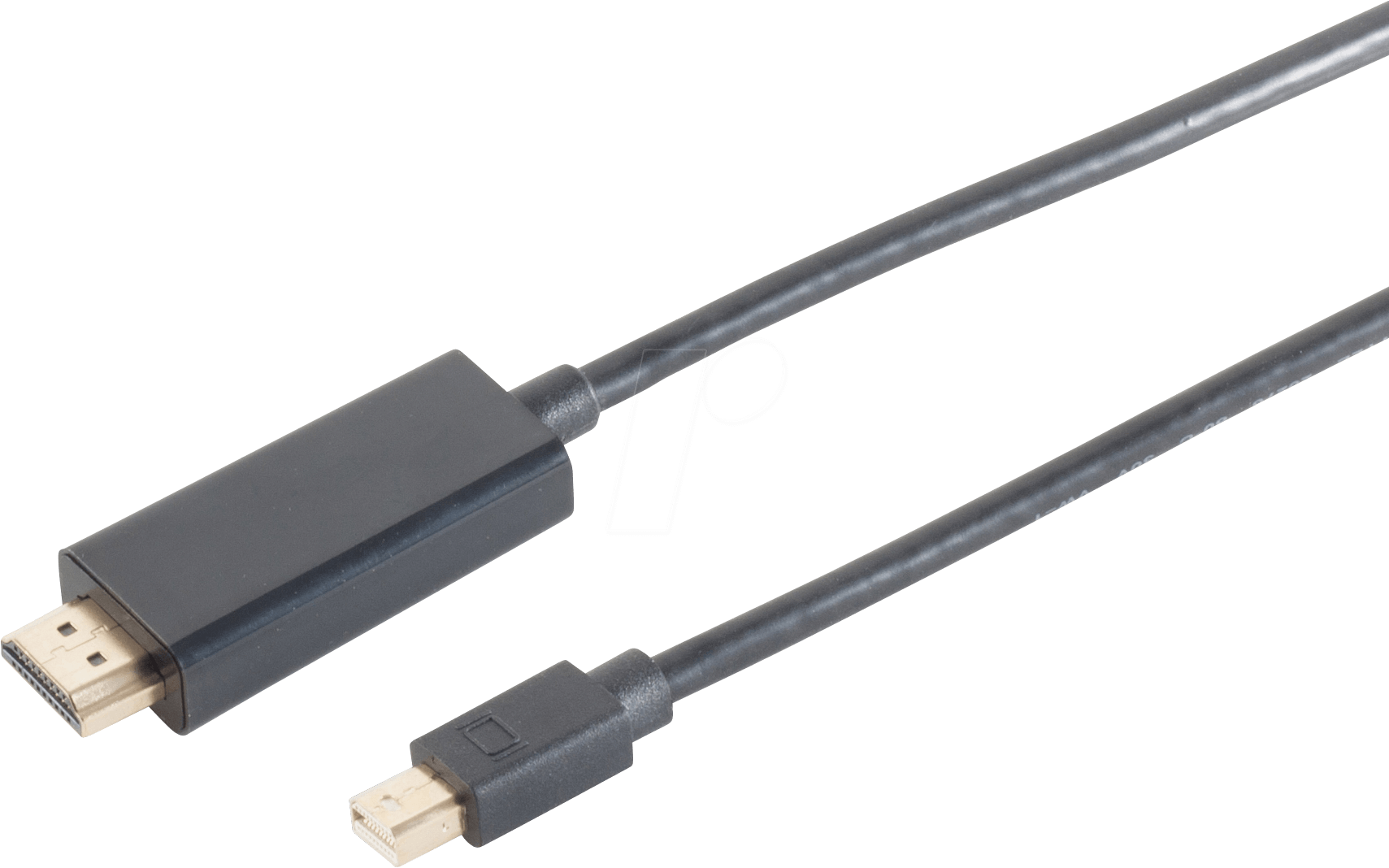 KABULL Mini DisplayPort 1.2 > HDMI (ST-ST) 2m Adapterkabel