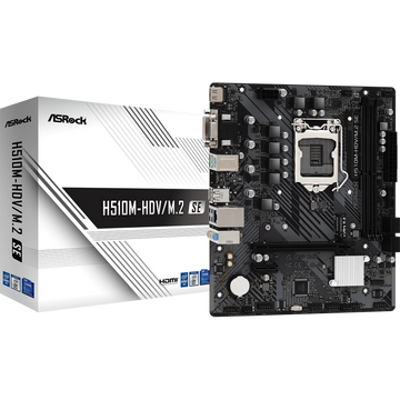 MOTHERBOARD MOT 1200 ASRock H510M-HDV/M.2