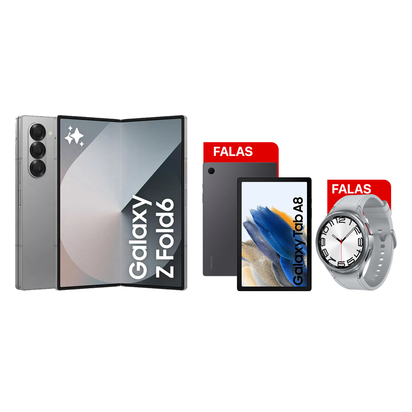 TELEFON SAMSUNG GALAXY Z FOLD 6 SM-F946BZKBEUC 12/256GB SILVER 