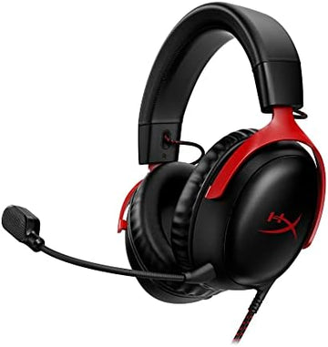 NDEGJUESE HP HyperX Cloud III 7.1 Gaming Black/Red