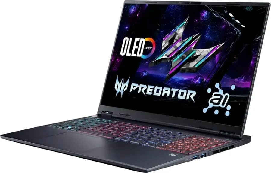 Acer Predator Helios Neo 16 AI PHN16-73-92X1 Ultra 9 275HX 1TB SSD 32GB 16" (2560x1600) 240Hz RTX 5070 Ti 12GB BK