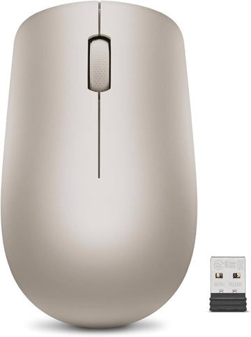 MOUSE WIRELESS LENOVO 530 Almond