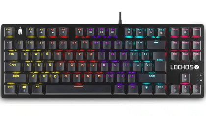 Tastiere Spartan Gear Lochos 2 Gaming Mechanical Tenkeyless with RGB Lighting