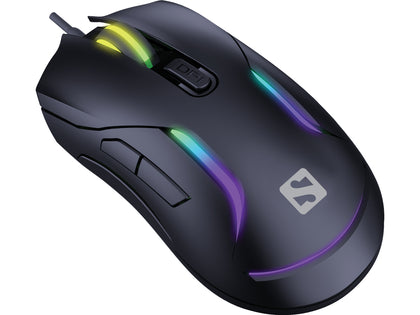 MOUSE Sandberg 640-27 LightFlow 6D Gaming