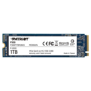 SSD M.2 1TB Patriot P300 PCIe Gen 3 x4 2100/1650