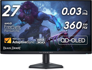 MONITOR Alienware 27" AW2725DF 360Hz QD-OLED