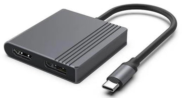 KONVERTER USB-C to HDMI + DP 4K 60Hz