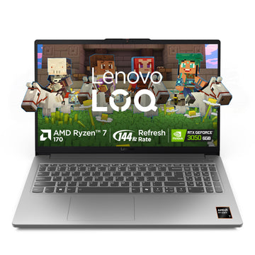 LENOVO LOQ AMD RYZEN 7 170  512GB SSD 16GB RAM 15.6" 144Hz RTX 3050 6GB