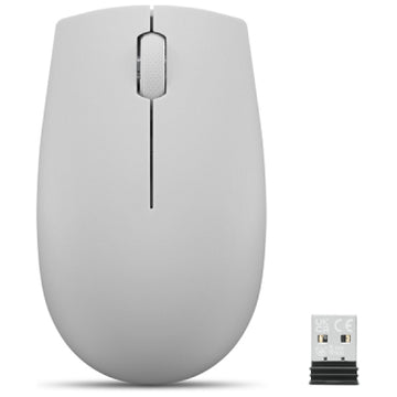 MOUSE WIRELESS LENOVO 300 CLOUD GRAY