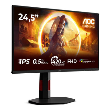 MONITOR AOC 24.5" 25G4KUR FHD 420Hz HDMI DP USB