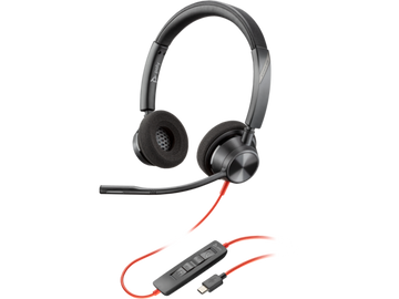 NDEGJUESE HP POLY BLACKWIRE 3320 STEREO USBC + USB-C/A