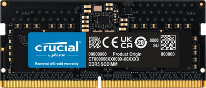 RAM LAPTOP DDR5 SO 5600 32GB Crucial CT32G56C46S5