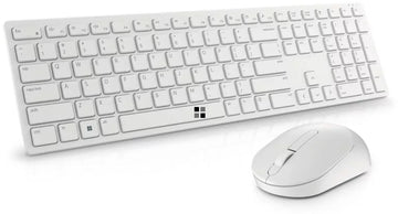 SET TASTIERE + MAUS WIRELEES Dell Pro KM5221W - US- White