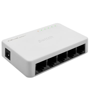 SWITCH Qoltec  5PORT RJ45 100Mbps