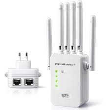 EXTENDER WIFI Qoltec AX300 6 antennas  2x RJ45