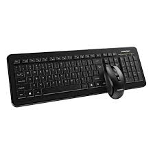 SET Meetion Wireless Mouse+ Keyboard C4120Little - Black