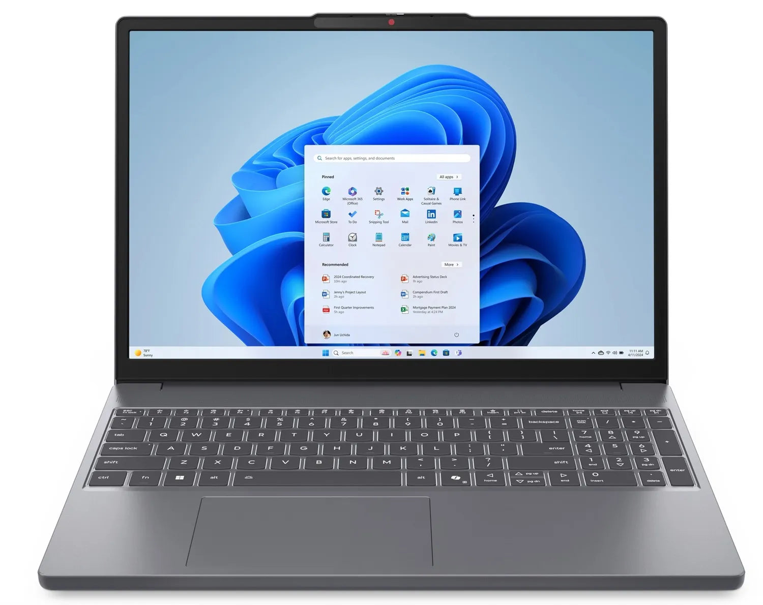 LENOVO IdeaPad Slim 3 15IRH10R Core 7 240H 512GB 16GB 15.3