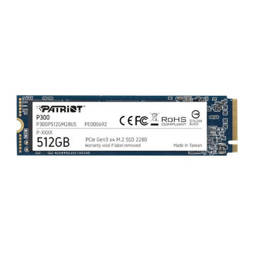 SSD M.2 512GB Patriot P300 PCIe Gen 3 x4 1700/1200