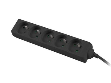 KABLLO VAZHDUESE Lanberg strip, 3m, Black