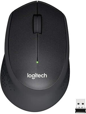 MOUSE LOGITECH M330 SILENT PLUS WIRELLES BLACK