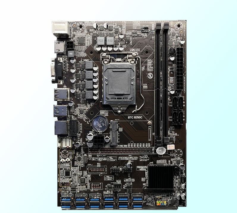 12P Mining Motherboard DDR3 LGA 115x Socket 12GPU