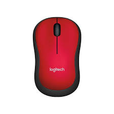 MOUSE LOGITECH WIRELES M185 1000Dpi Red