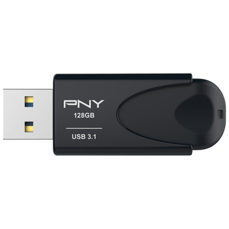 USB 128GB PNY AttachE 4 USB 3.1 Gen 1 Black