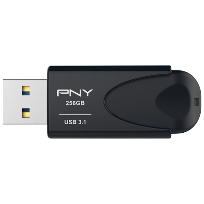 USB 256GB PNY AttachE 4 USB 3.1 Gen 1 Black